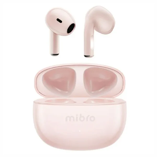قیمت و مشخصات هدفون mibro earbuds 4 صورتی