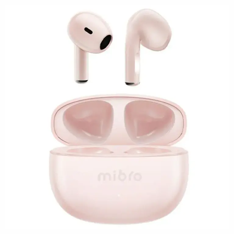 قیمت و مشخصات هدفون mibro earbuds 4 صورتی