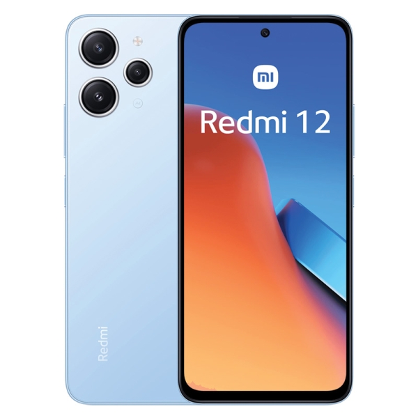خرید گوشی شیائومی redmi 12 رنگ آبی روشن