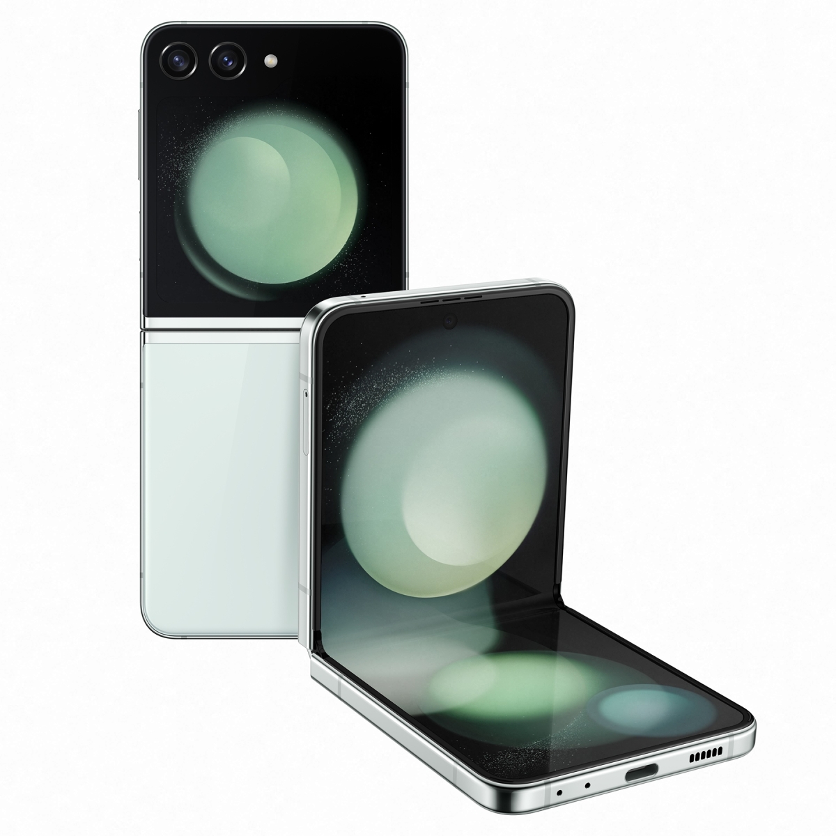 گوشی زد فلیپ Z Flip5 خرید گوشی تاشو سامسونگ سبز روشن