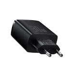 قیمت و مشخصات شارژر دیواری ۳۰ واتی بیسوس مدل Baseus Compact Quick Charger 2U+C CCXJ