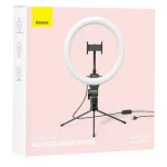جعبه رینگ لایت ۱۰ اینچی بیسوس مدل Baseus Live Stream Holder-table Stand CRZB10-A01