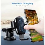 قیمت و مشخصات پایه نگهدارنده با شارژر وایرلس 10 وات خودرو بیسوس مدل WXYL-A-