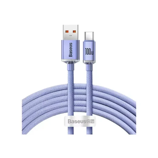 کابل ۱.۲ متری USB به Type-C بیسوس 100W مدل  CAJY000403