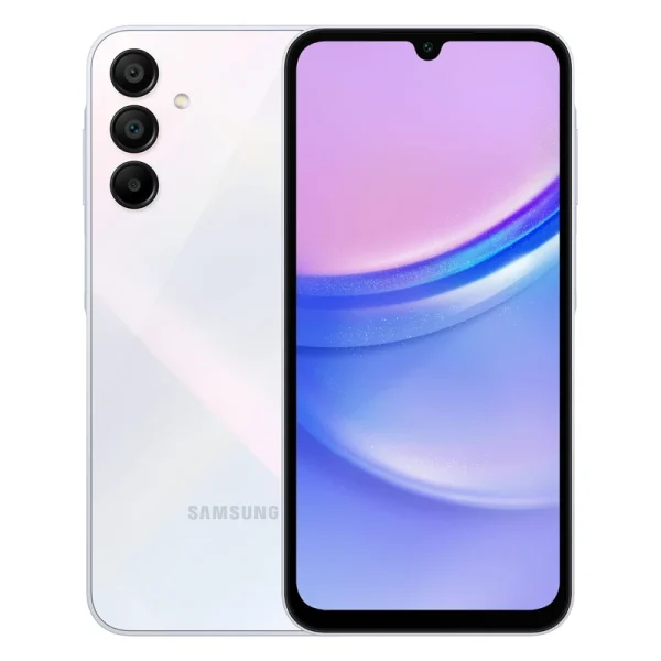 گوشی یاسی رنگ موبایل سامسونگ Galaxy 15 ابی روشن یا لایت بلو