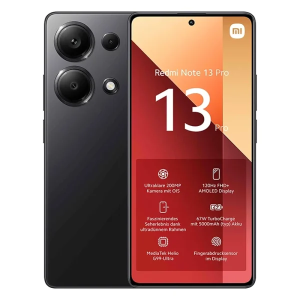 گوشی موبایل شیائومی Redmi Note 13 Pro 4G ظرفیت 256 گیگابایت 8 گیگابایت اندونزی