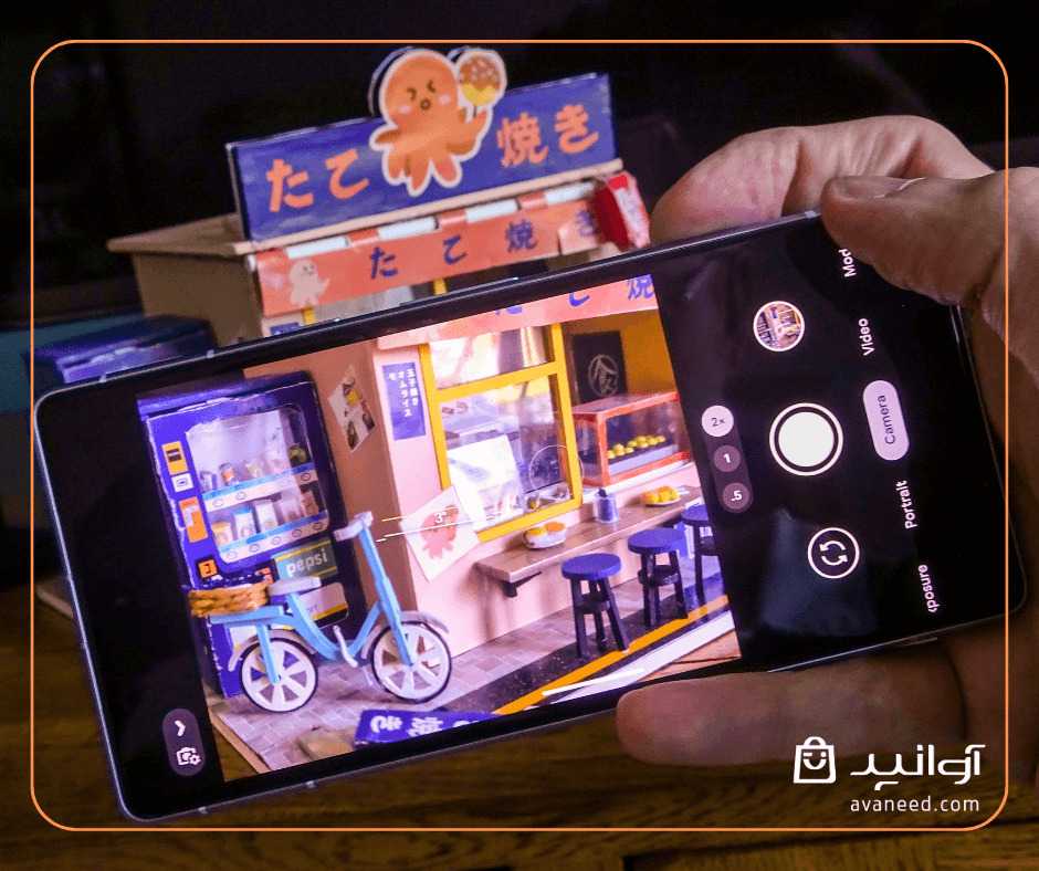کیفیت فیلم برداری و عکس برداری گوشی Google pixel 7a