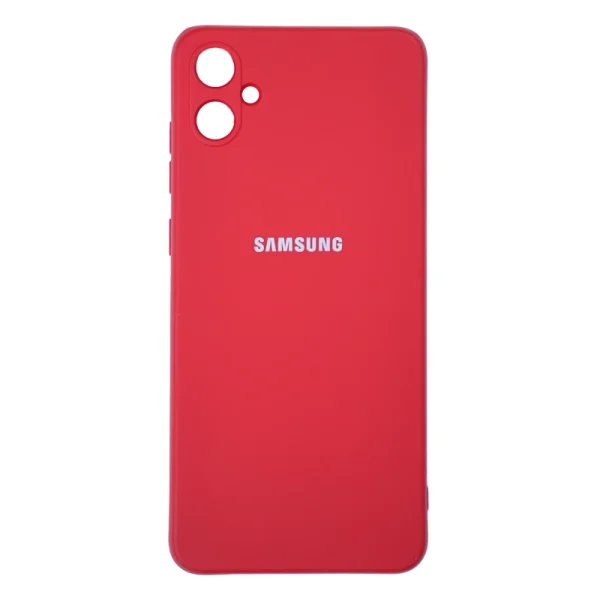 قاب سیلیکونی قرمز گوشی موبایل samsung galaxy a05