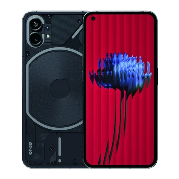 گوشی مشکی موبایل ناتینگ فون Nothing Phone 1 ظرفیت 256 رم 12 گیگابایت