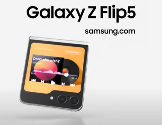 Galaxy Z flip5 گوشی سامسونگ جدید 2023