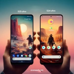 مقایسه گلکسی S24 اولترا و S23 اولترا