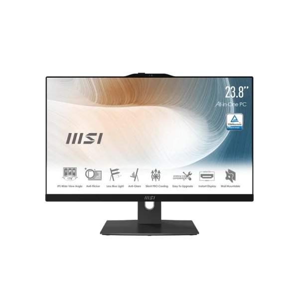 کامپیوتر همه کاره 23.8 اینچ ام اس آی مدل  MSI AM242P 13M-i7 1360P-32GB DDR5 5600MHZ/1TB M2