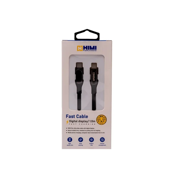 کابل تبدیل USB-C هیمی مدل Fusion Max طول 1 متر