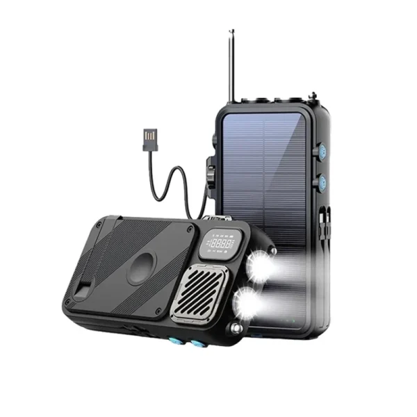 پاوربانک خورشیدی 16000 میلی آمپر پاورولوژی مدل Powerology 16000mAh Solar Power Bank PPBCHA49