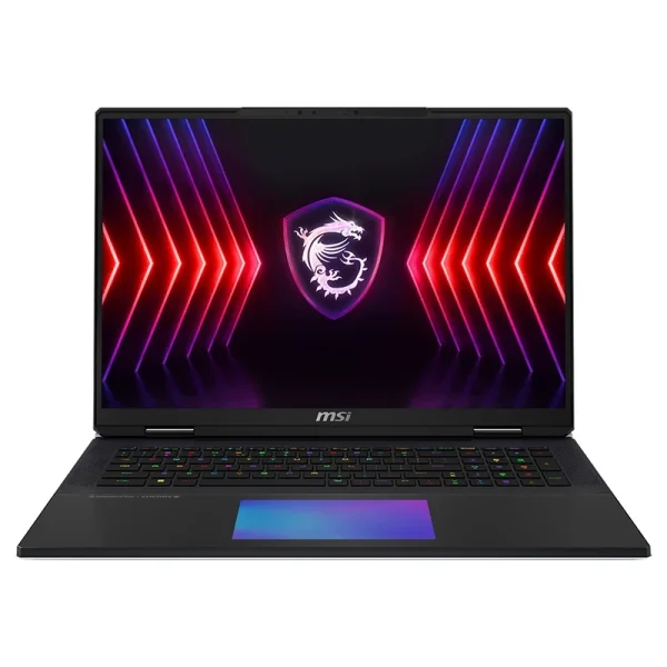لپ تاپ 18 اینچی ام اس آی مدل Titan 18 HX A14VIG-i9 14900HX-64GB DDR5-2TB SSD-RTX4090-IPS