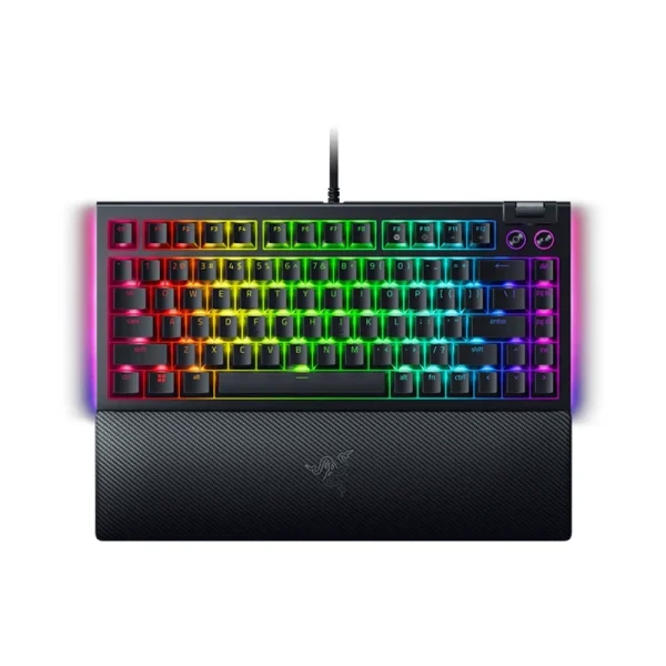 کيبورد گیمینگ ريزر RAZER BLACKWIDOW V4 75% Black