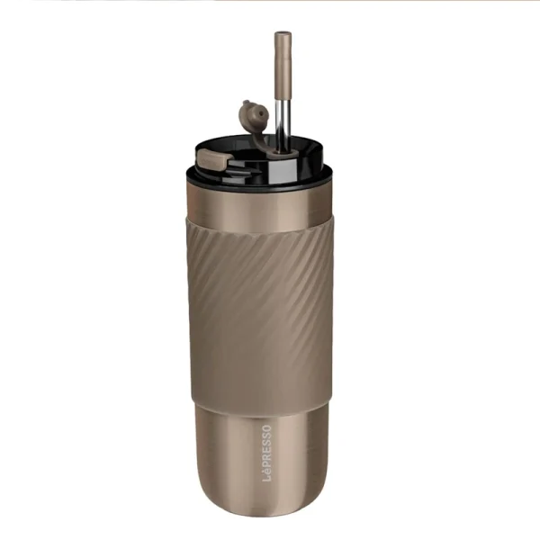 ماگ و فلاسک با فیلتر دمنوش لپرسو مدل Lepresso Thermal Tumbler LPCM520GD