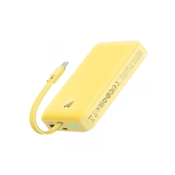پاور بانک بیسوس با ظرفیت 10000 میلی‌آمپر ساعت Baseus Magnetic Mini