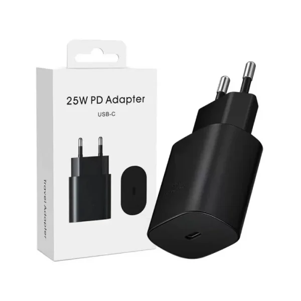 شارژر دیواری 2 پین 25 وات سامسونگ  25W مدل TA800