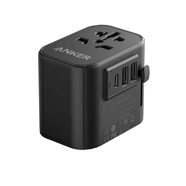 شارژر دیواری انکر (چند پورتی مسافرتی ) مدل A9212 Universal Charger 30W