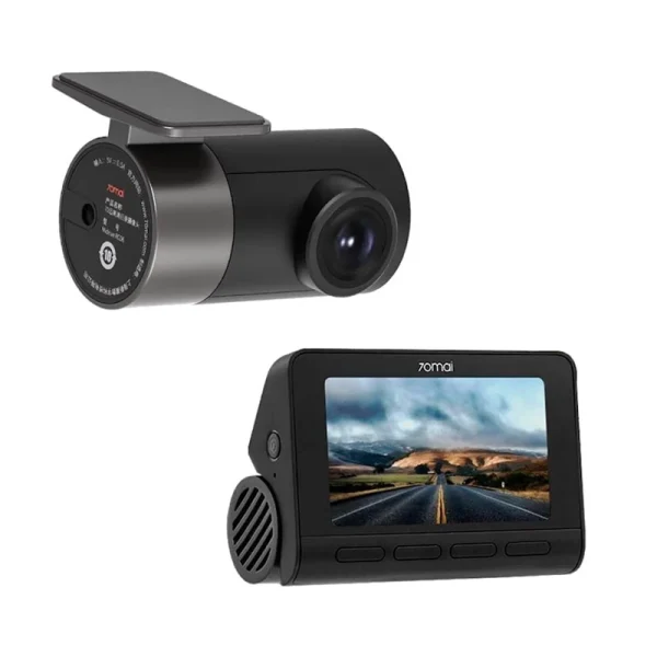 دوربین فیلم برداری خودرو سوِنتی مِی مدل 70maI Dash Cam A800S به همراه دوربین عقب