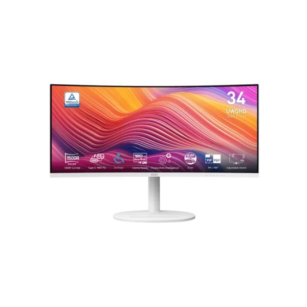 مانیتور ام اس آی مدل Modern MD342CQPW سایز 34 اینچ