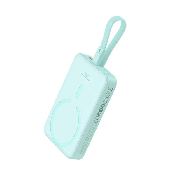 پاوربانک 10000 میلی آمپر 20 واتی بیسوس مدل Baseus Magnetic Mini Wireless PPCX110103