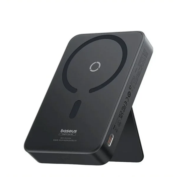 پاور بانک وایرلس 5000 میلی آمپر بیسوس مدل  Baseus MagPro Magnetic P10064101