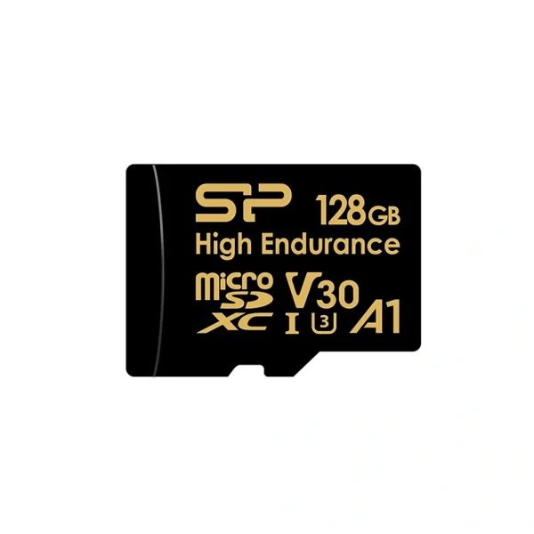 کارت حافظه MicroSDXC سیلیکون پاور مدل Golden کلاس 10 استاندارد UHS-I V30 A1 سرعت سرعت 10 مگابایت بر ثانیه  ظرفیت 128 گیگابایت