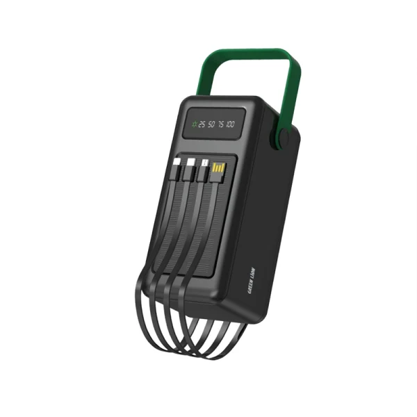 پاوربانک خورشیدی گرین Green lion Solar Max 80000mAh Powerbank