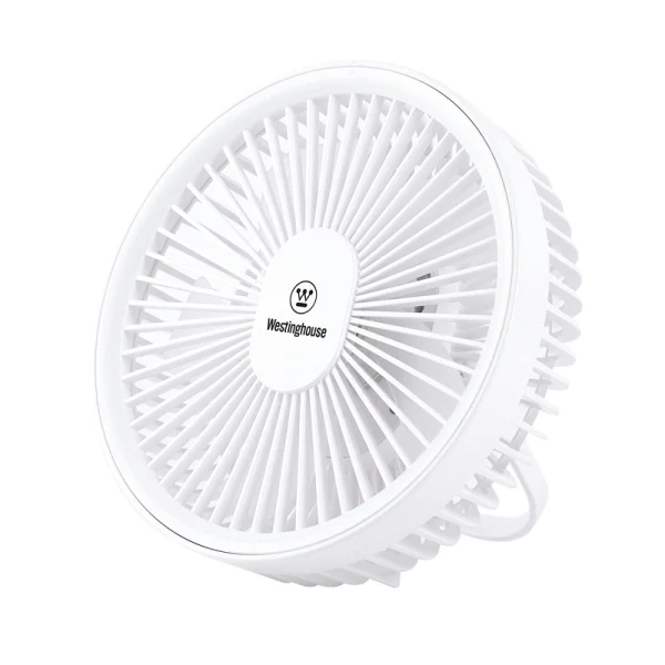 پنکه قابل حمل وستینگ هاوس مدل Westinghouse 2-in-1 Portable Rechargeable Fan WSFRE131R